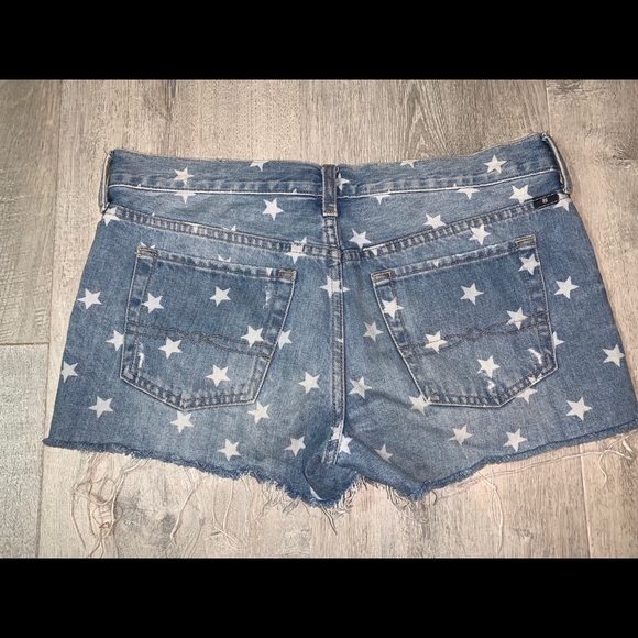 Lucky Brand Start Cut Off Shorts Jean Denim - Picture 3 of 3